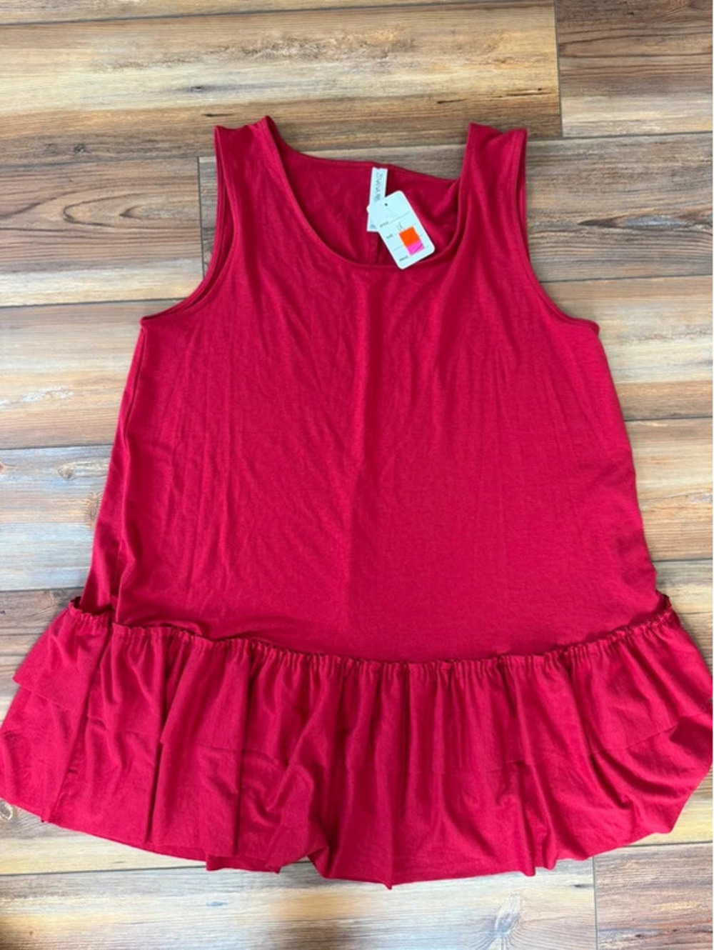 Zenana red blouse size 1X